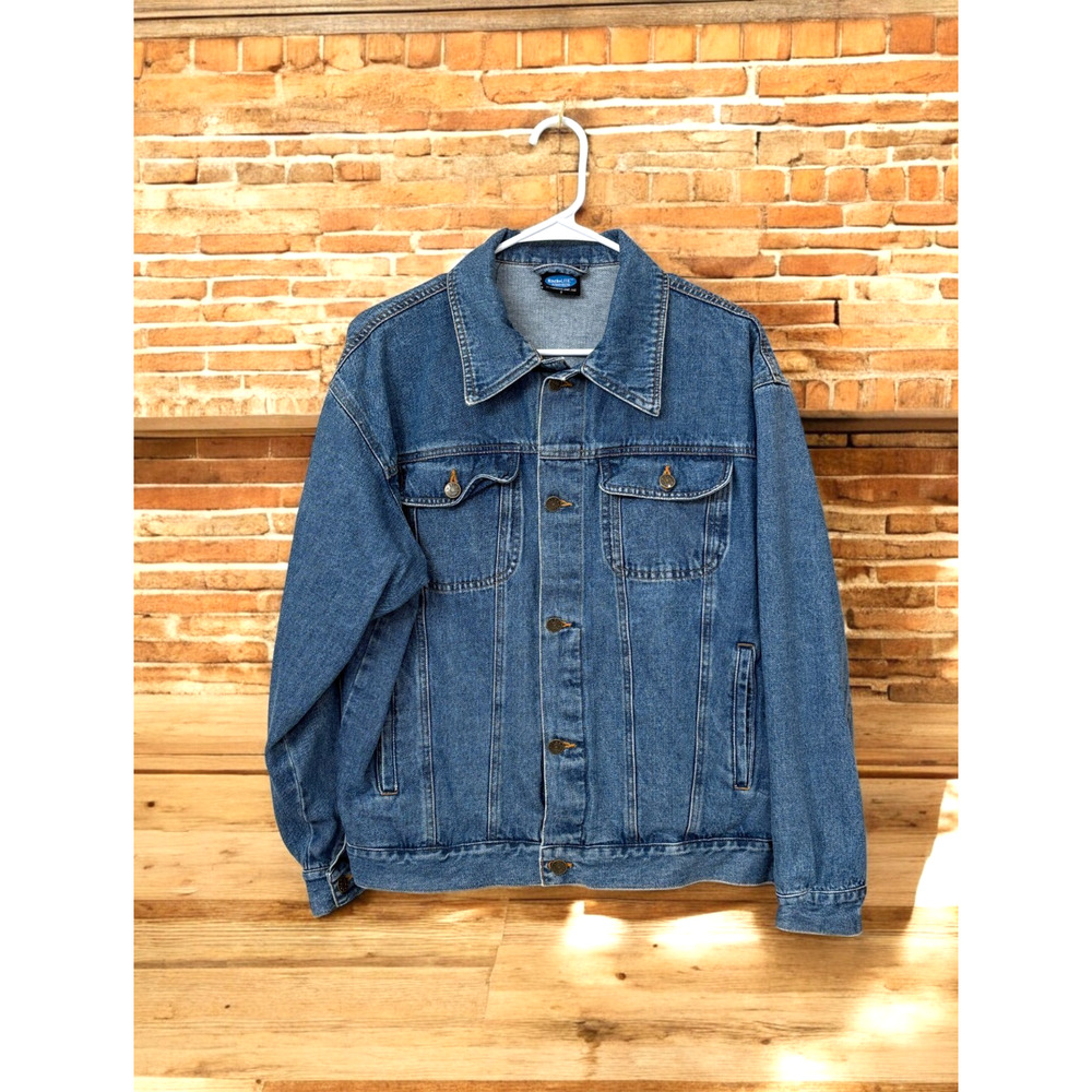 American Ingenuity Back-LITE Denium Jacket Illuminated CeeLite Festival Concert